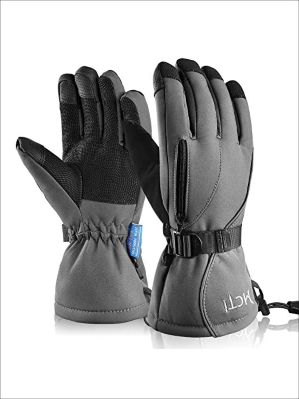 MCTi Men's Ski Gloves Waterproof 3M Thinsulate Snowboard Winter